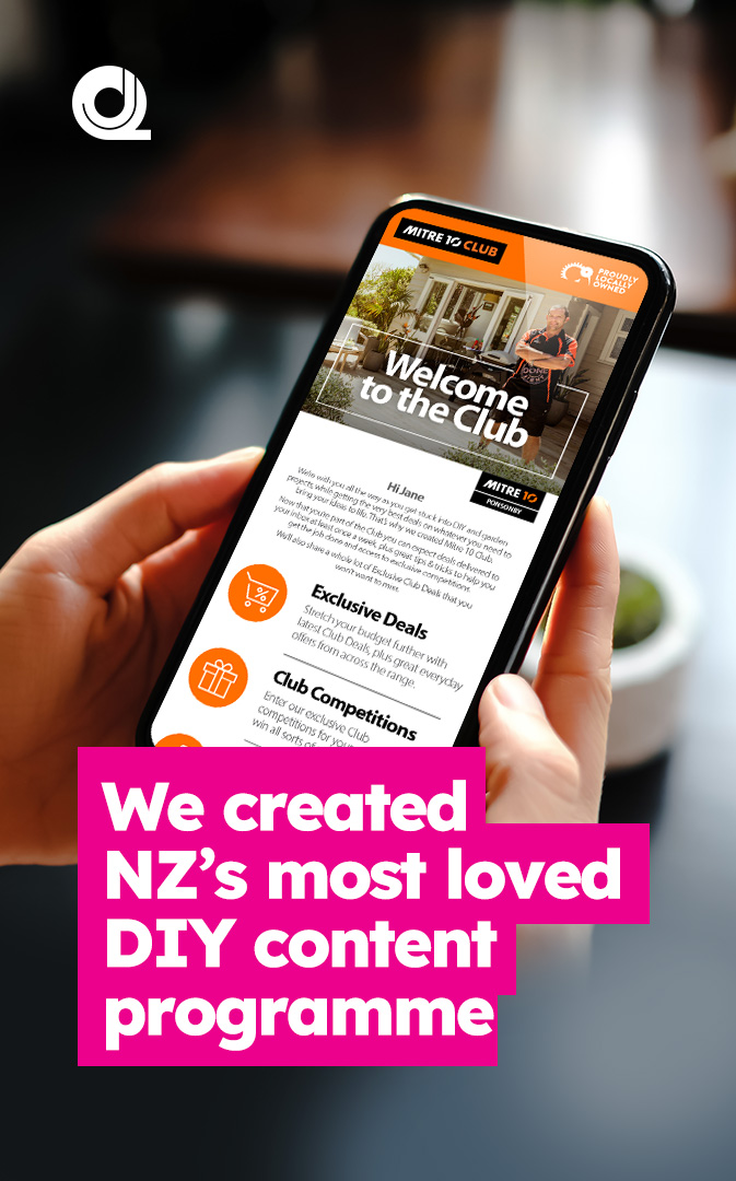 We created NZ’s most loved DIY content programme